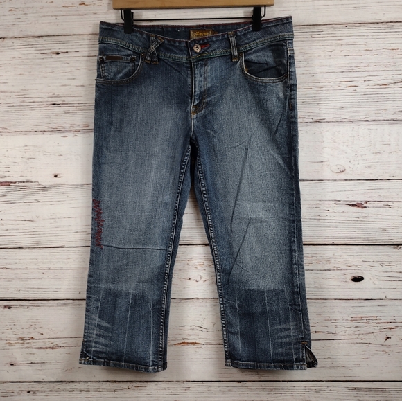 Luxirie Cropped Length Jeans - Picture 3 of 9